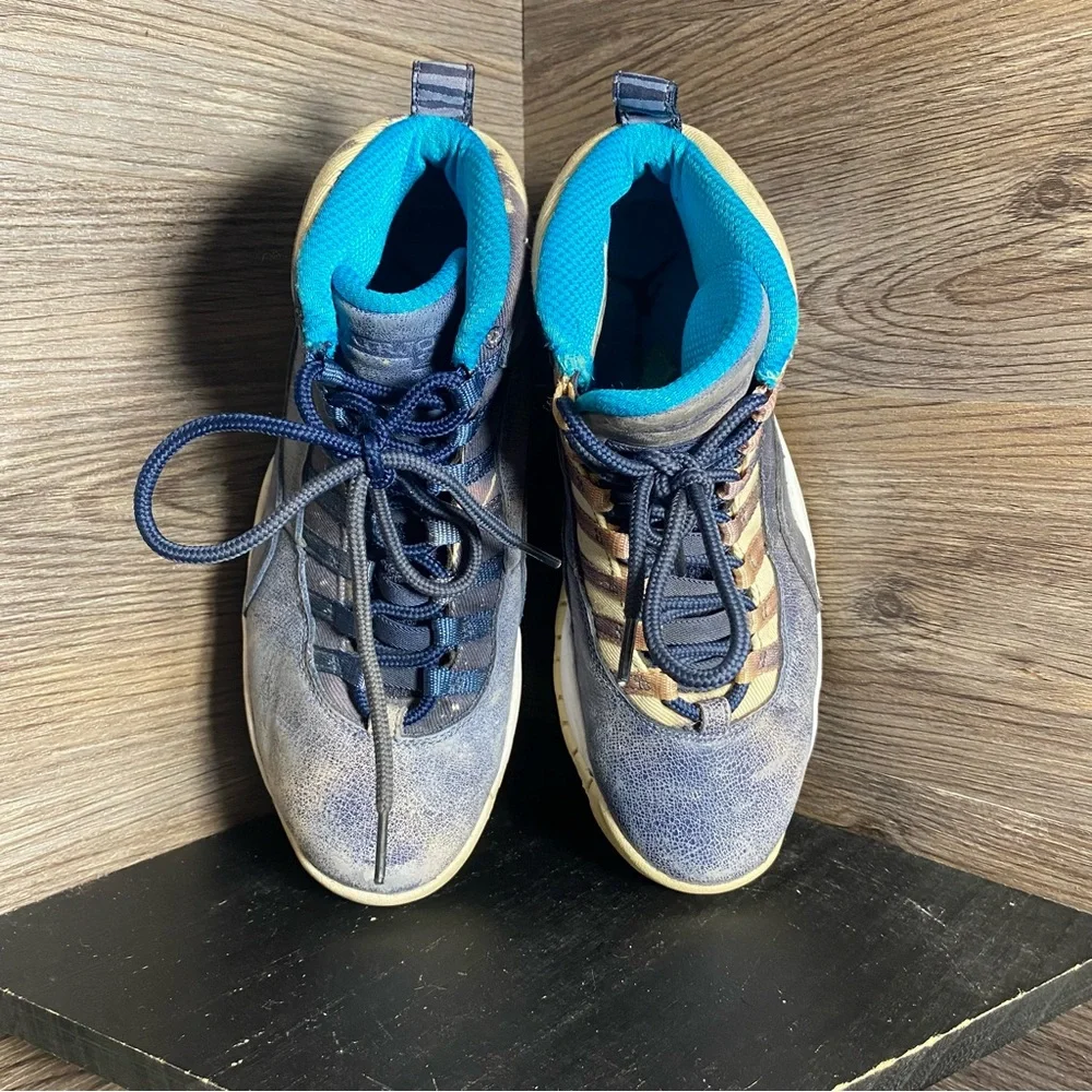 Jordan 10 Los Angeles blue
